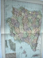 1900: Mappa di Spagna e