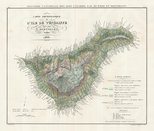 Mappa carte phytostatique - phytostatique, de