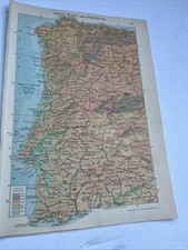 1950: Mappa della Spagna