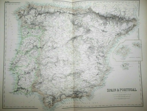 Mappa vittoriana swanston - mappa, h