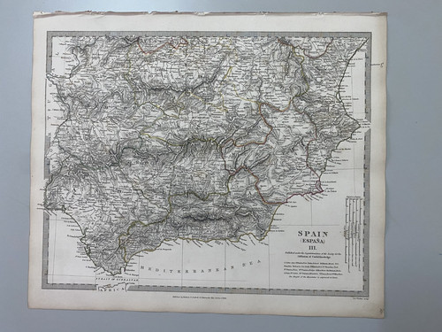 1831 sduk map - 1831, spagna
