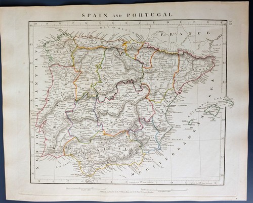 1841 aaron arrowsmith spagna - aaron,