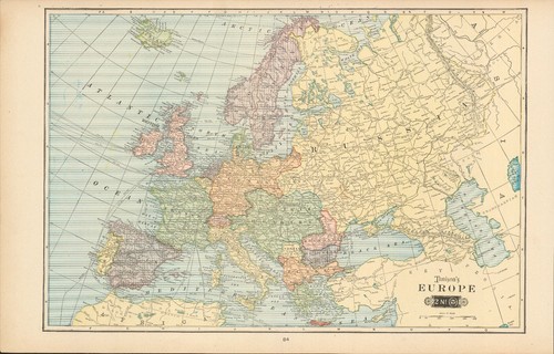 1901 tunison europa - 1901, sud