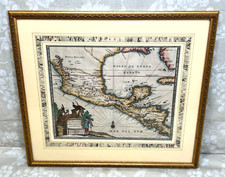 Mappa della Nuova Spagna Nova