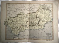 DUFOUR c1860 Mappa della