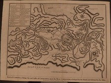 1750 Plan of Cardona by Basire