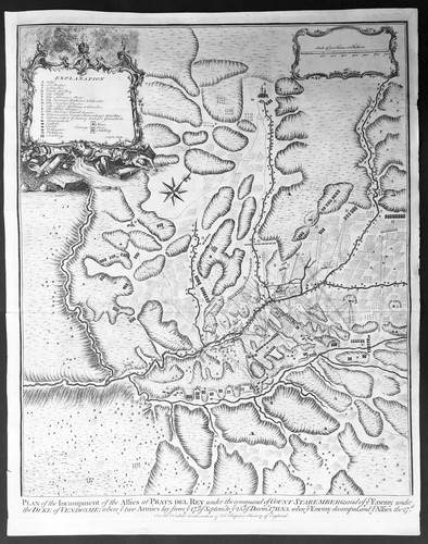 1745 tindal antica mappa - antica,