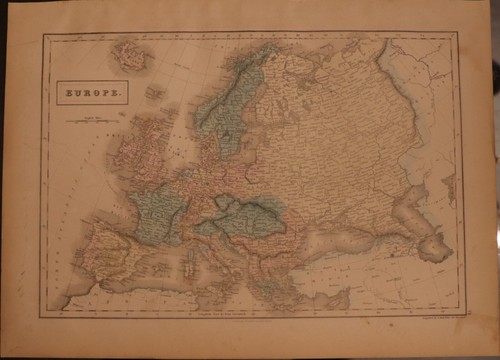 1856 mappa europa dei - dei, neri