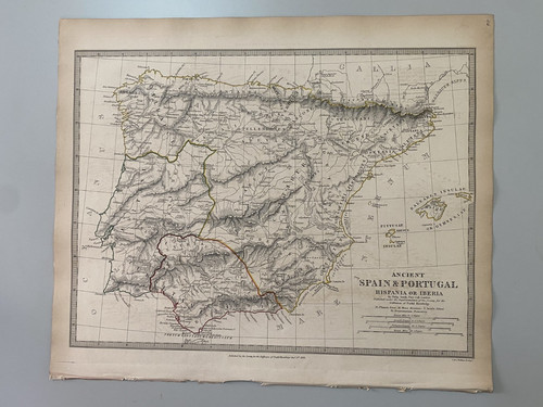 1838 sduk map spagna e - 1838, #46