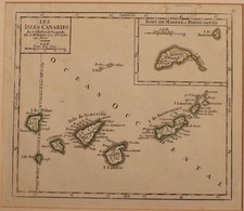 1729 Canary Islands map by
